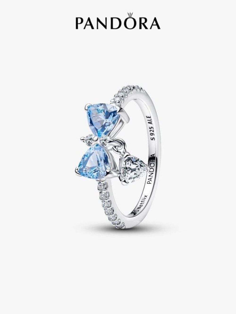 Pandora Bridgerton Blue Bow Ring